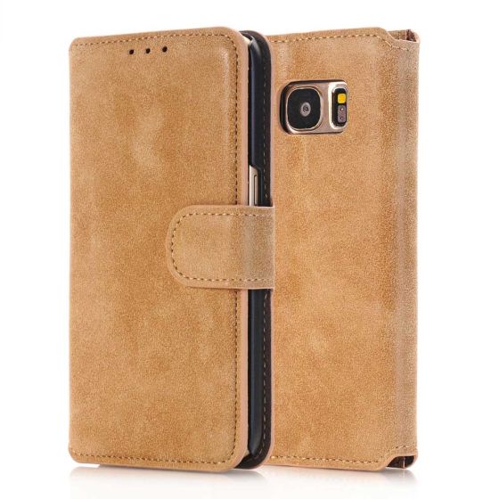Flipcover für Samsung Galaxy A3 2017 in Khaki | Versandkostenfrei