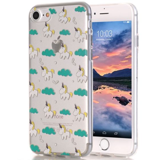 iPhone 8 Hülle mit Einhorn Motiv