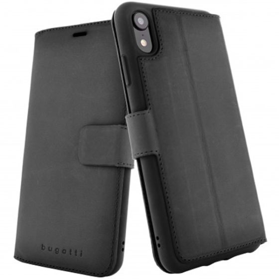 Bugatti Apple iPhone XR Flipcase Parigi - Schwarz