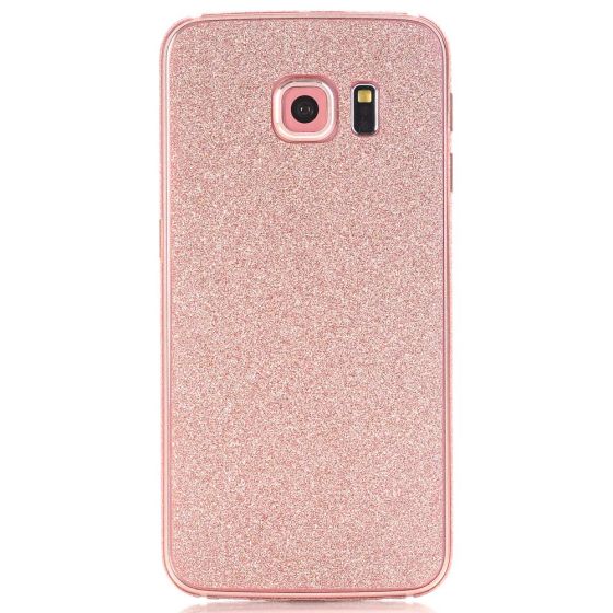 Glitzer Handyfolie für Samsung Galaxy S7 in Rosa