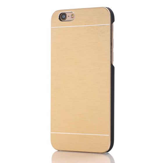 Alu Case für iPhone 8 Plus in Gold | handyhuellen-24.de