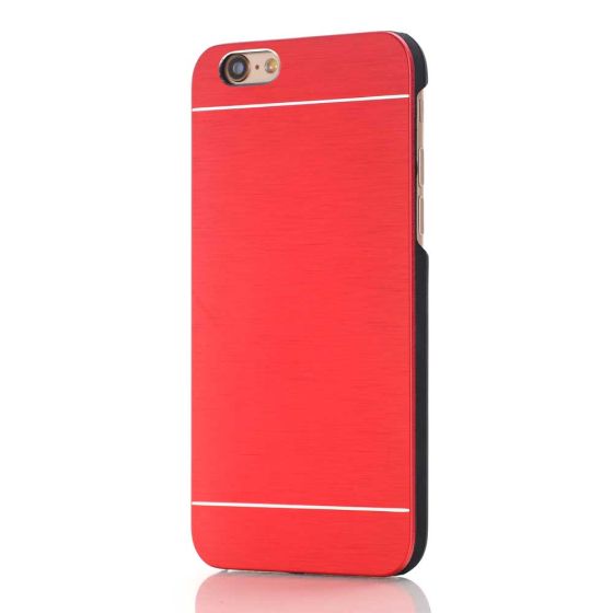 Hülle für Apple iPhone 6 Plus / 6s Plus aus Aluminium - Rot