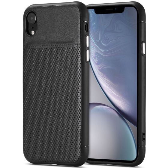 Handschale für Apple iPhone XR Handycase Schwarz