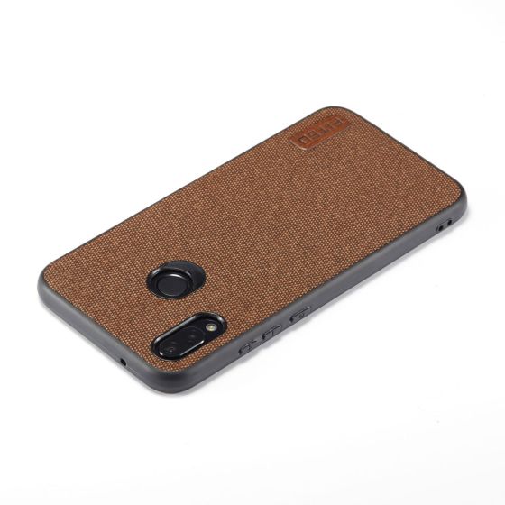 PIXFAB Handyhülle Für Huawei P20 Lite – Silberne Metallic-Optik, Transparent, Dünnes Silikon-Gel