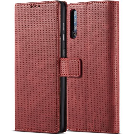 Handytasche für Samsung Galaxy A70 Flipcase Rot