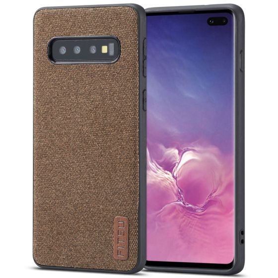 Hülle für Samsung Galaxy S10 Plus Braun