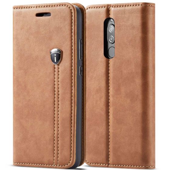 Handytasche für Huawei Mate 20 Lite Flipcase Braun