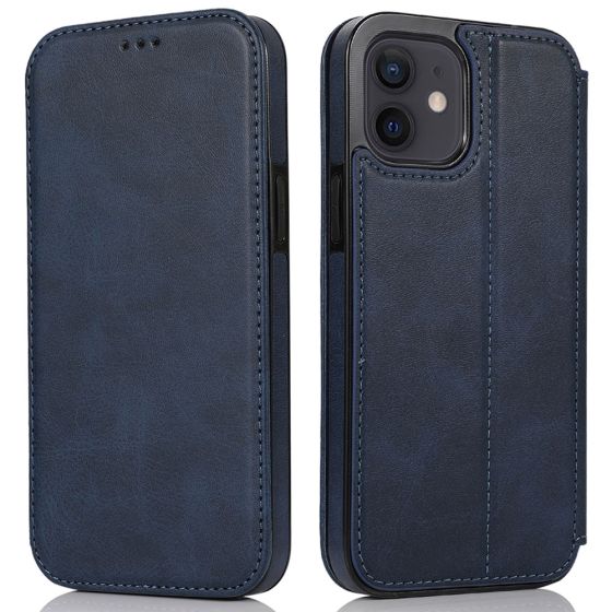Flipcase für iPhone12 Mini Handy Tasche Blau