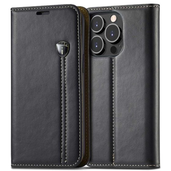 Flipcase für iPhone 13 Pro Handytasche Schwarz