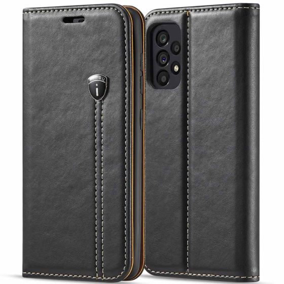 Handytasche für Samsung Galaxy A33 5G Flipcase Schwarz