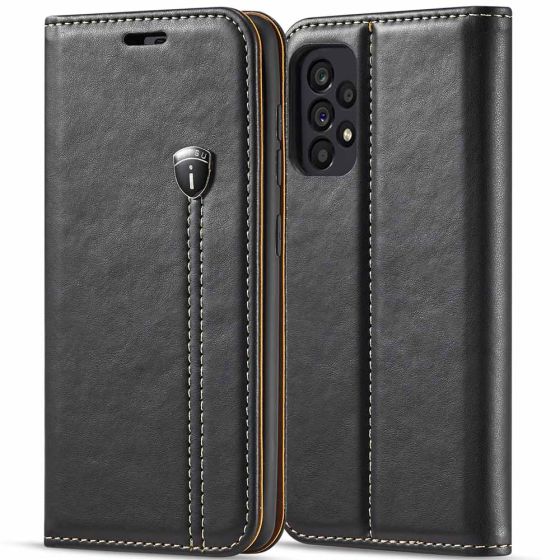 Handytasche für Samsung Galaxy A33 5G Flipcase Schwarz