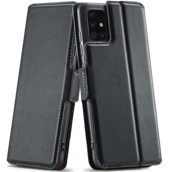 Flipcase für Samsung Galaxy A51 Handytasche Schwarz
