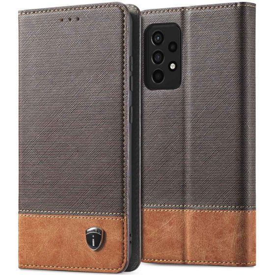 Flipcase für Samsung Galaxy A53 Handytasche Braun