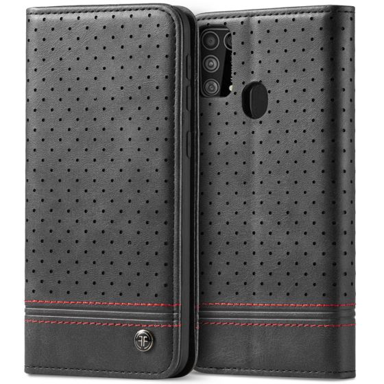 Flipcase für Samsung Galaxy M30s Handytasche Schwarz