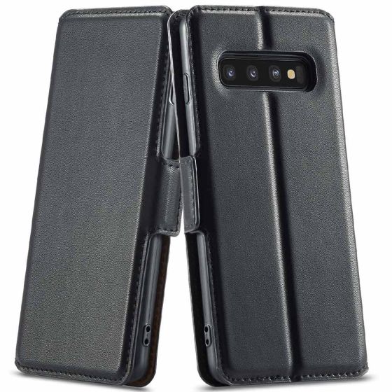 Flipcase für Samsung Galaxy S10 Handytasche Schwarz