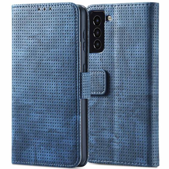 Handytasche für Samsung Galaxy S21 Flipcase in Blau