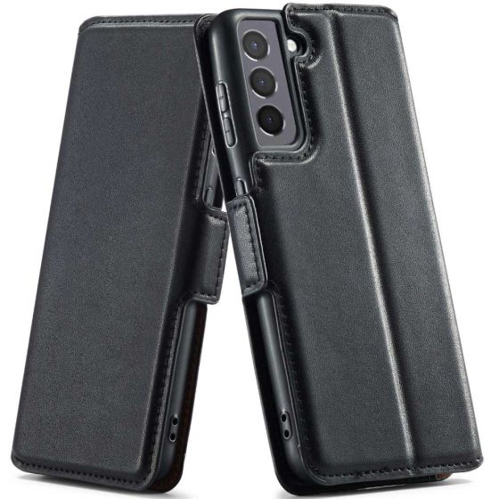 Flipcase für Samsung Galaxy S21 FE Handytasche Schwarz