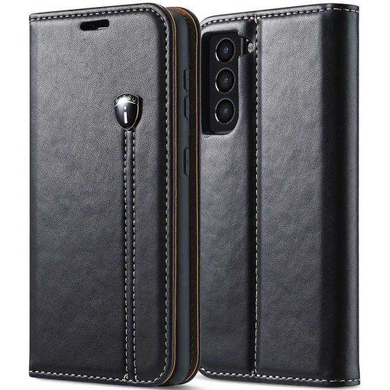 Flipcase für Samsung Galaxy S21 Plus Handytasche Schwarz