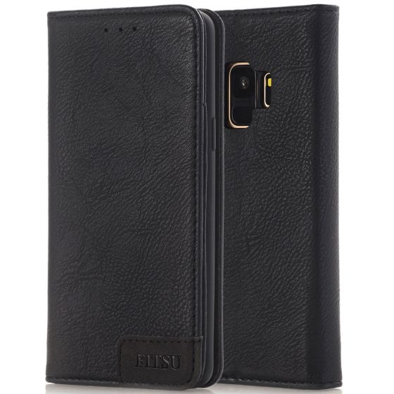 Flipcase für Samsung Galaxy S9 Handytasche in Schwarz