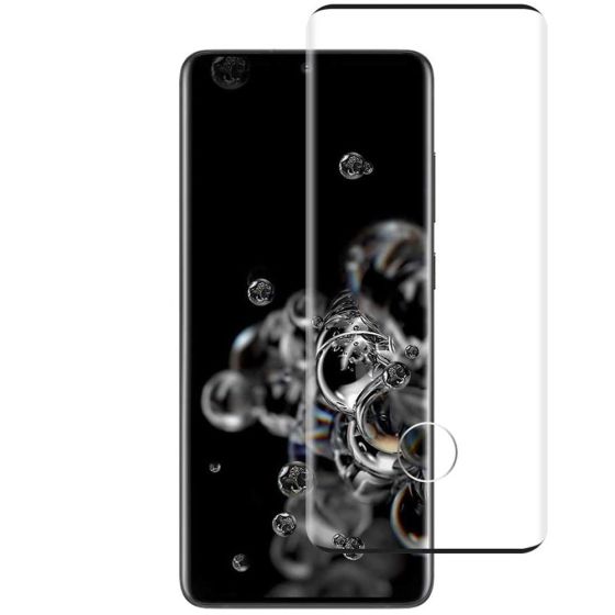 Kristallklare Panzerglasfolie für Samsung Galaxy S20 Ultra Full Cover Displayschutz