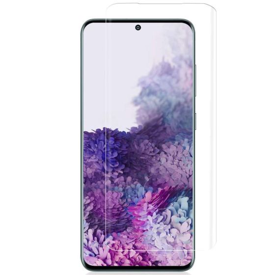 Kristallklare Panzerglasfolie für Samsung Galaxy S20 Full Cover Displayschutz
