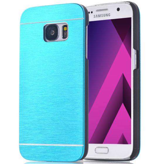 Aluminium Case für Galaxy A3 (2017) in Hellblau | handyhuellen-24.de