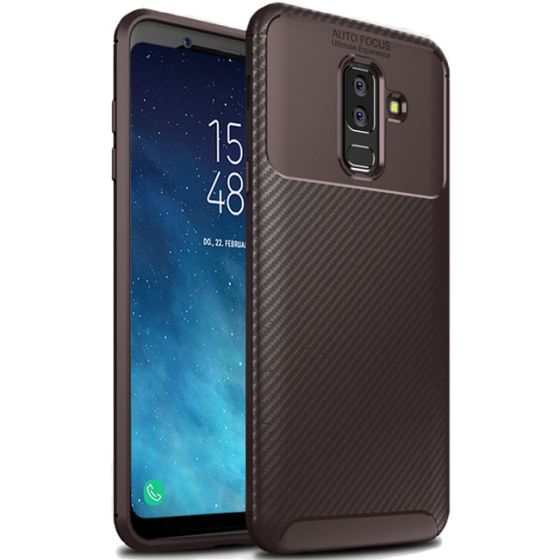 Schutzhülle für Samsung Galaxy A6 Plus in Braun | handyhuellen-24.de