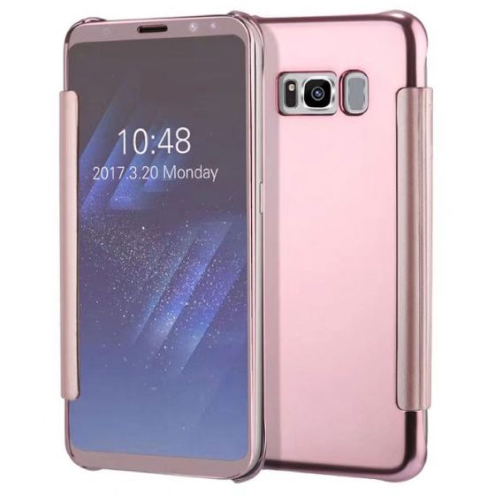 Clear View Hülle für Samsung Galaxy A5 2017 in Rosa | Versandkostenfrei