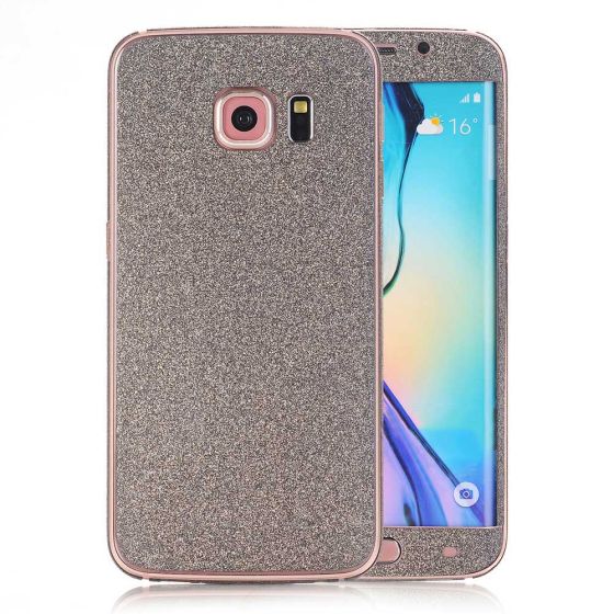 Glitzer Handyfolie für Galaxy A5 (2017) in Anthrazit | handyhuellen-24.de