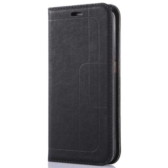 Handytasche für Samsung Galaxy S6 Edge Plus - Schwarz | handyhuellen-24.de