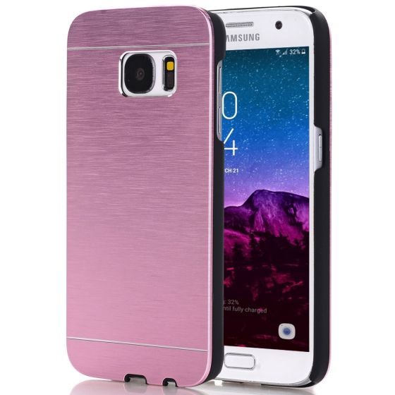 Aluminium Hülle für Samsung Galaxy S6 in Rosa | handyhuellen-24.de