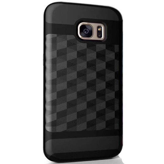 Silikon Hülle für Galaxy S8 Plus in Carbon/Schwarz | Versandkostenfrei
