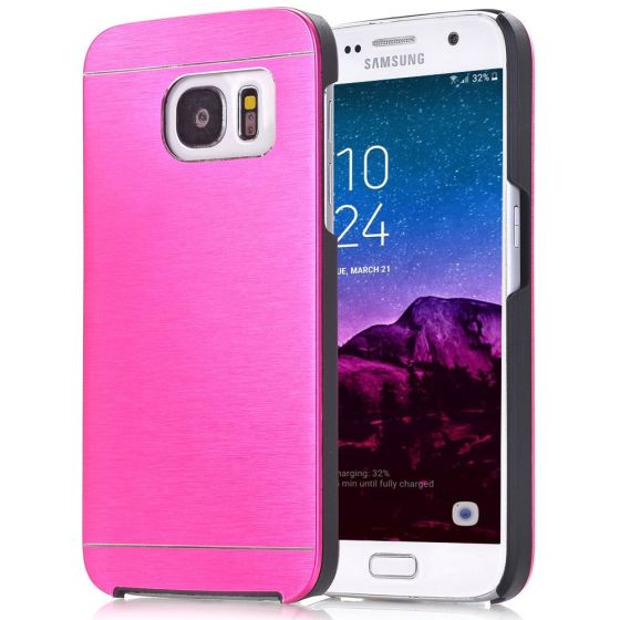 Aluminium Hülle für Samsung Galaxy S8 in Pink | handyhuellen-24.de