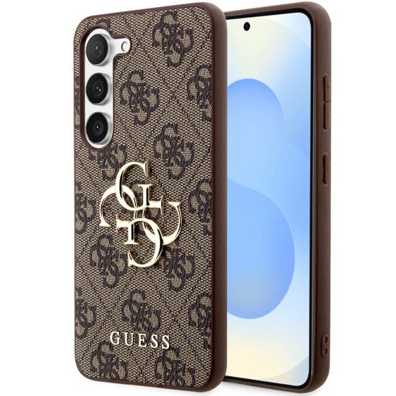 Guess Handyhülle für Samsung Galaxy S25 Plus Case Braun