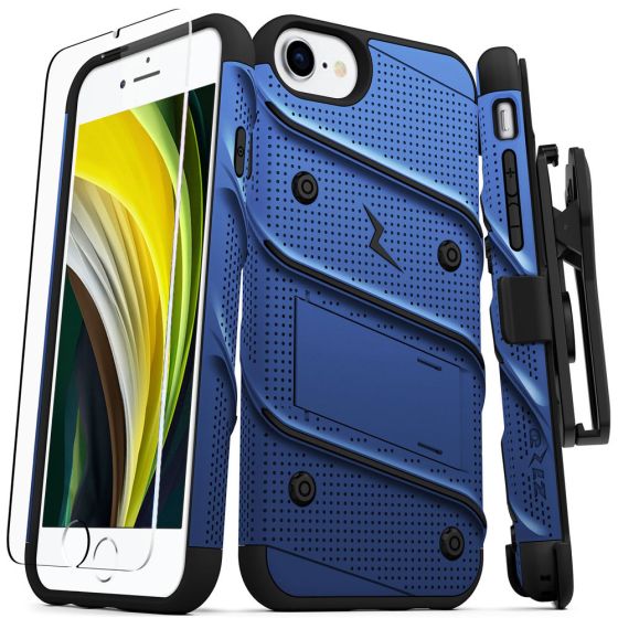 Handyhülle für iPhone 8 Outdoor Case Blau