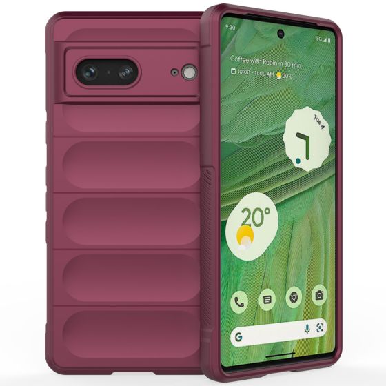 Handyhülle für Google Pixel Hülle Cover Case Burgund