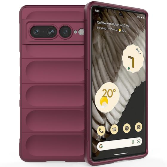 Handyhülle für Google Pixel 7 Pro Hülle Cover Case Weinrot