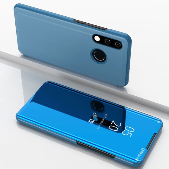 Spiegel Hülle für Huawei P30 Lite New Edition - Blau | handyhuellen-24.de