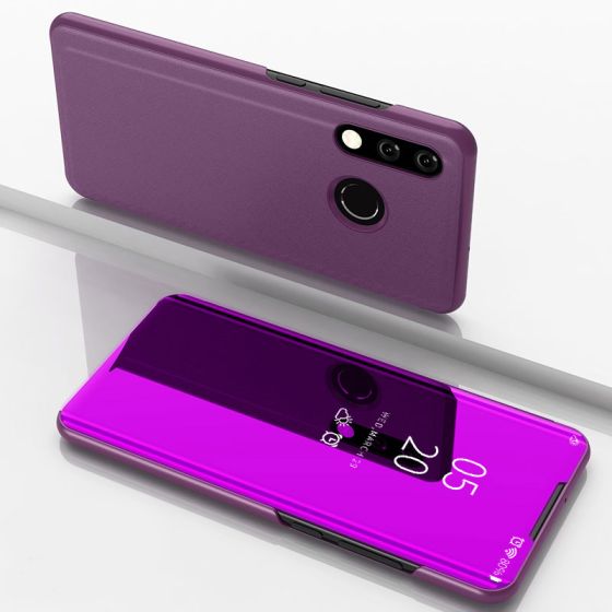 Handyhülle für Huawei P30 Lite - Spiegel Flip Case - Pink