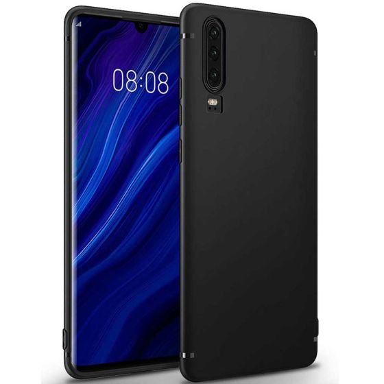 Handyhülle für Huawei P30 Slim Case Schwarz