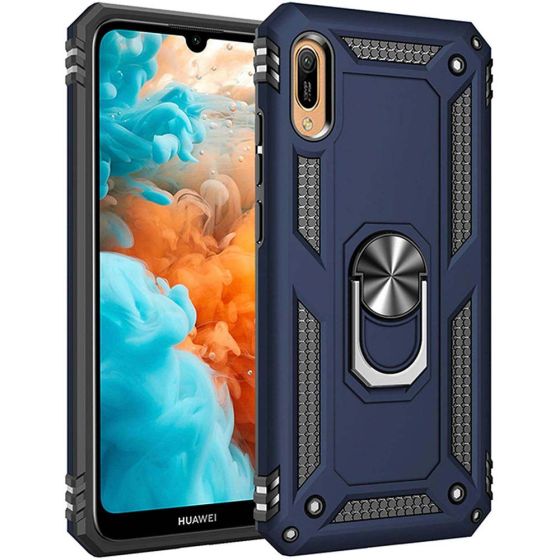 Robuste Handyhülle für Huawei Y6 2019 Case Blau