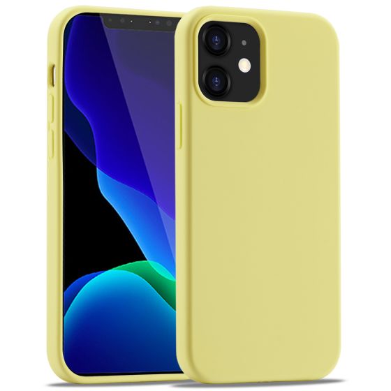 Handyhülle für Apple iPhone 11 Silikon Case Gelb