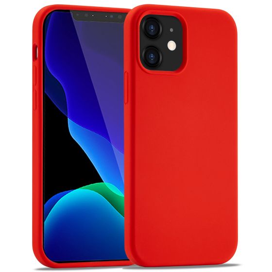 Handyhülle für Apple iPhone 11 Silikon Case Rot