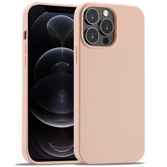 Handyhülle für Apple iPhone 12 Pro Silikon Case Rosa