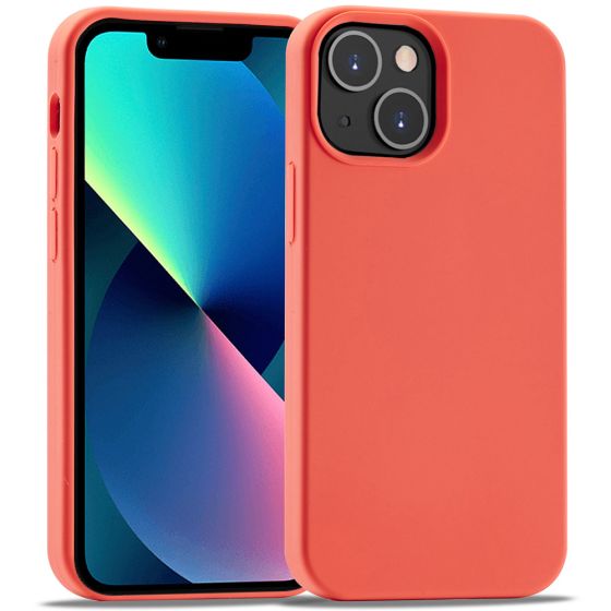 Handyhülle für Apple iPhone 13 Mini Case Korallenrot