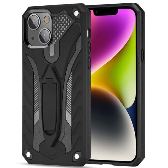 Robuste Handyhülle für Apple iPhone 14 Case Schwarz