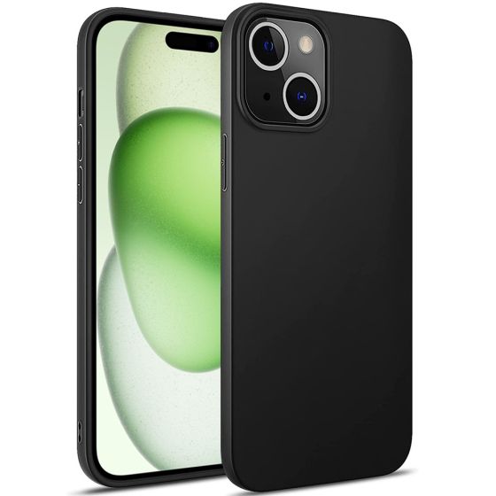 Ultra Slim Case für Apple iPhone 15 Handyhülle Schwarz