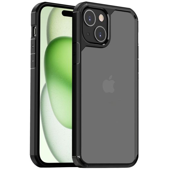 Transparente Handyhülle für iPhone 15 Case mit Eckenschutz