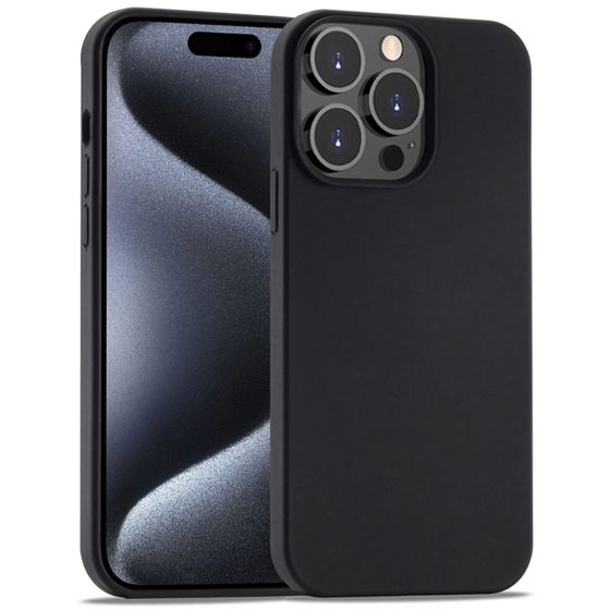 Handyhülle für Apple iPhone 15 Pro Case Schwarz