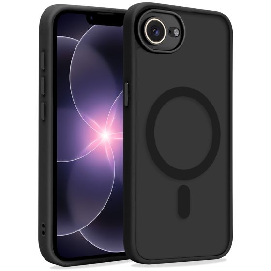 Hülle für iPhone 17e Case mit Kameraschutz Schwarz